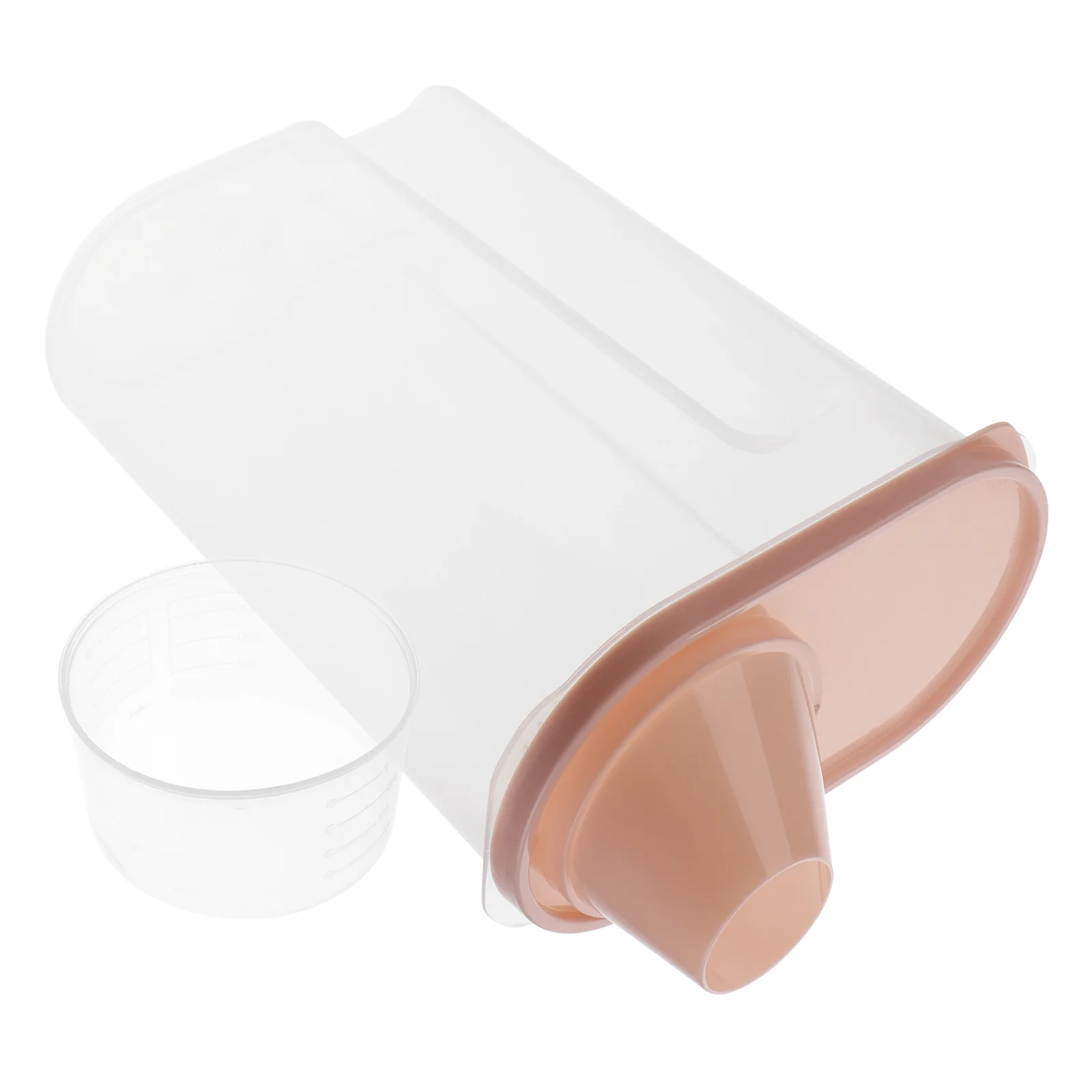 Пластиковая герметичная банка на 25 л с крышкой Контейнер для зерна Горшок