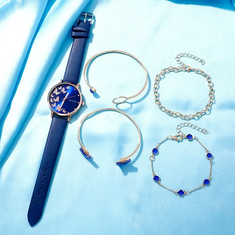 FanTeeDa женские модные кварцевые наручные часы со стильным браслетом круглый