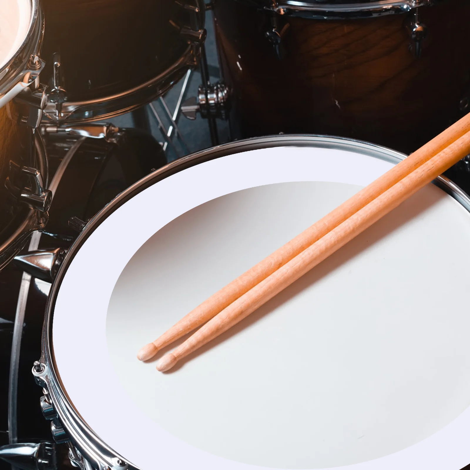 

4pcs Simple Practical Drum Snare Using Mute Circle Drum Instrument Mute Ring