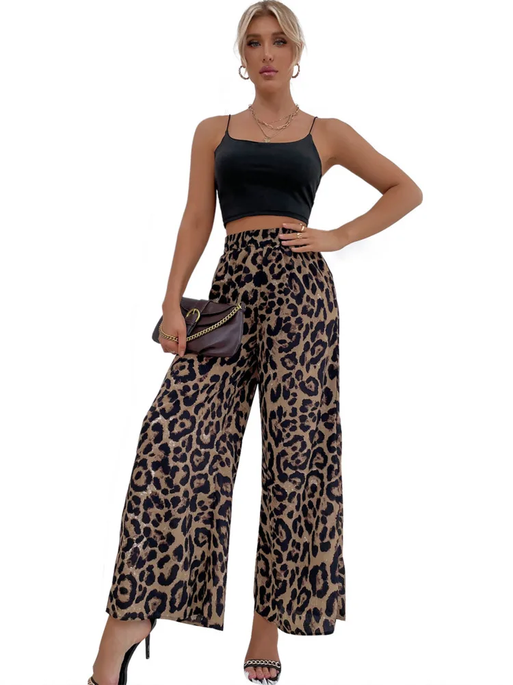 Женские брюки DGIRL Осенние повседневные с широкими штанинами новый стиль | Женская