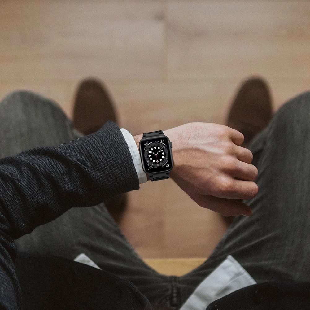 Titanium Alloy Strap For Apple Watch 49mm 45mm 44mm 42mm 41mm 40mm Metal Lightweight Bracelet Belt iWatch UItra 8 7 6 5 4 3 SE