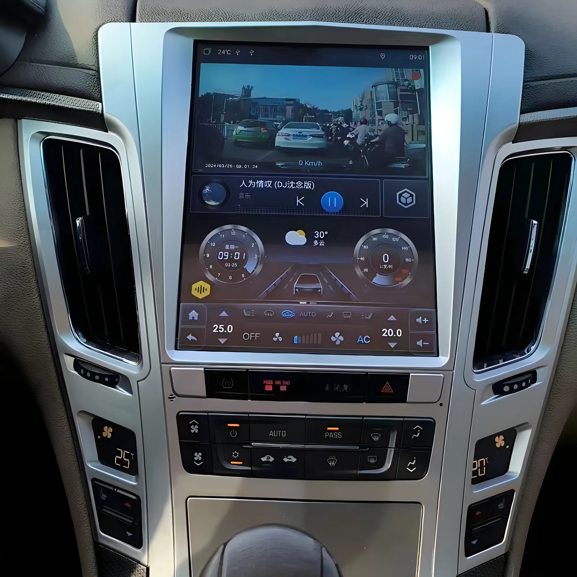 Экран для Cadillac CTS 2007 - 2014 Android 13 0 автомобильный радиоплеер GPS навигатор