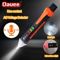 non contact voltage tester 12 1000v ac voltage detector pen circuit tester electric indicator wall tool with flashlight beeper