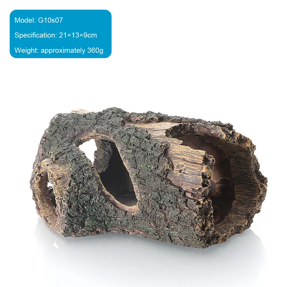 

Hideout House Safe Pollution-Free Resin Figurine Fish Hideaway Layout Props For Fish Tank Aquarium Decoration