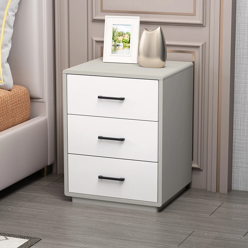 

Drawers Bedroom Nightstands Coffee Nordic Small Storage Bedside Table Living Room Organizer Nachttische Beds Furniture FY20XP