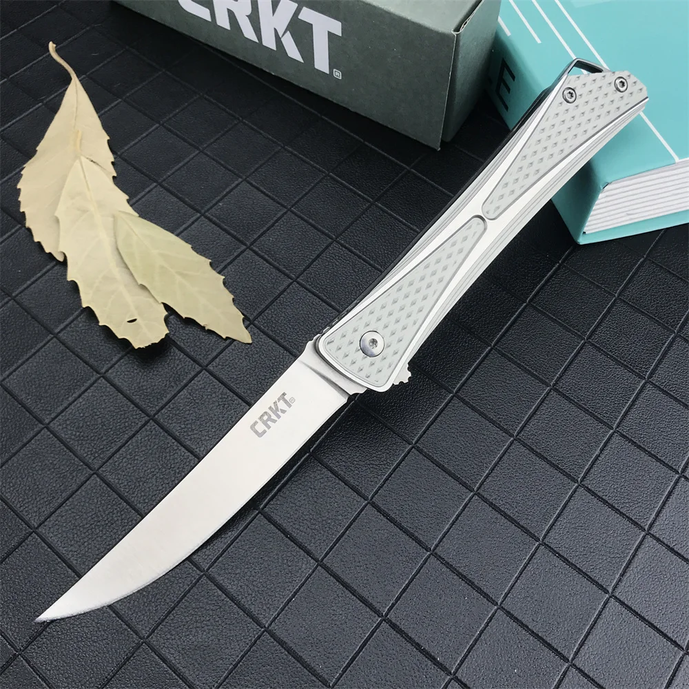 Складной Нож Cr 7530 С Перекрещенными Костями И Лезвием 8cr13mov Двухцветная Матовая