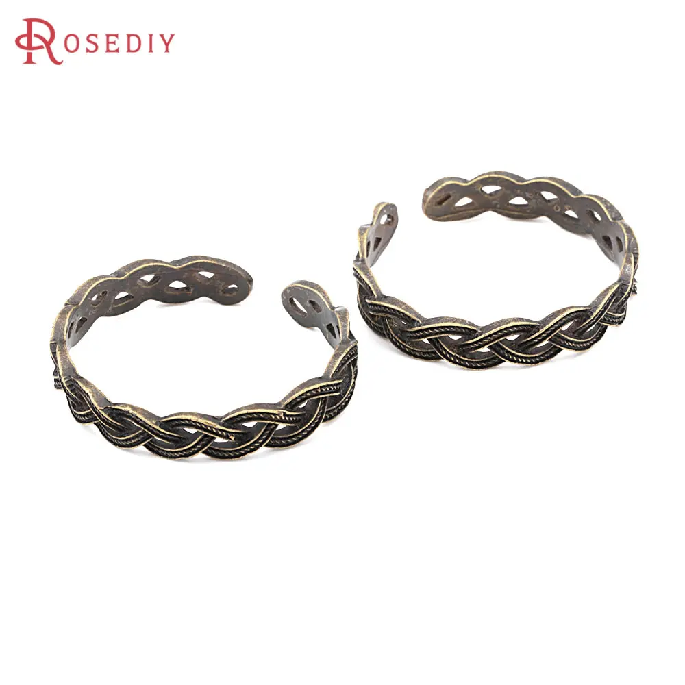 3 шт. 70x55 мм, серебряный цвет, античная бронза, цинковый сплав, текстурированная искусственная бижутерия, принадлежности для изготовления ювелирных изделий, фурнитура «сделай сам»