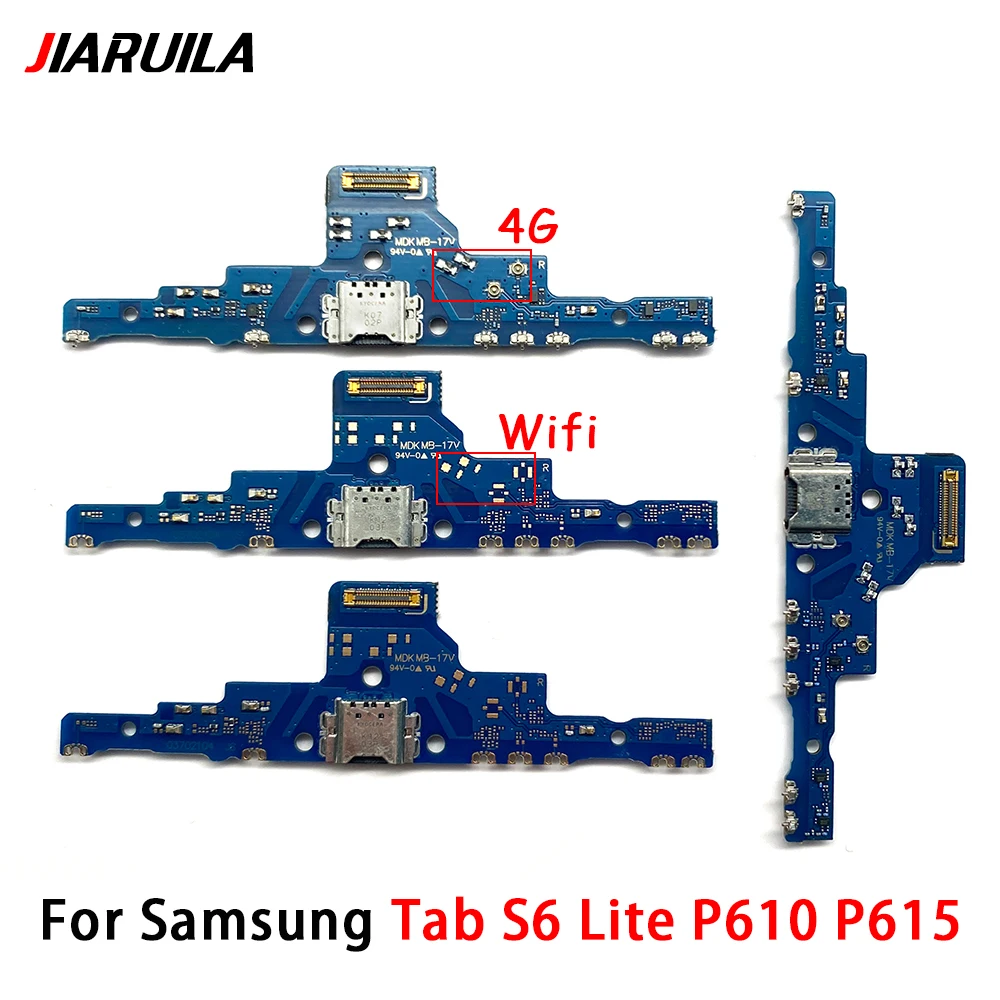 10 шт. USB-док-станция для зарядки разъем гибкий кабель Samsung Tab S6 Lite P610 P615