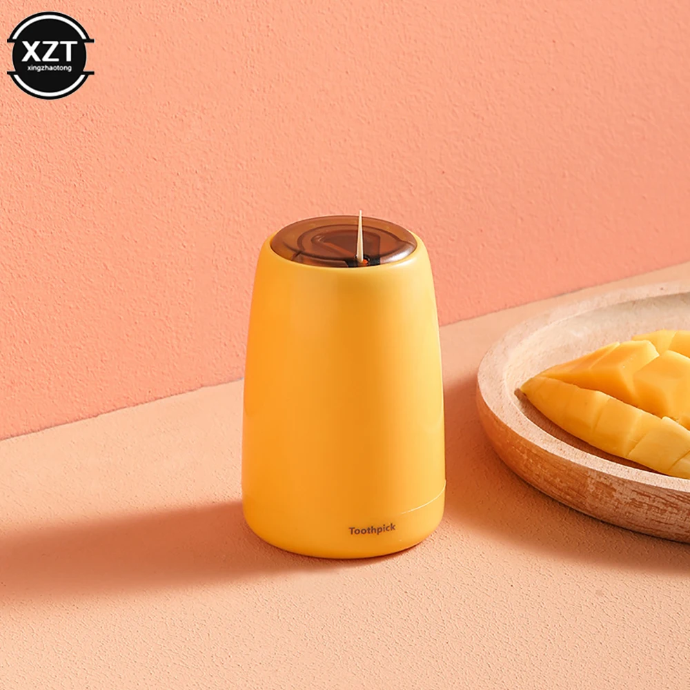 Пластиковый автоматический держатель для зубочисток