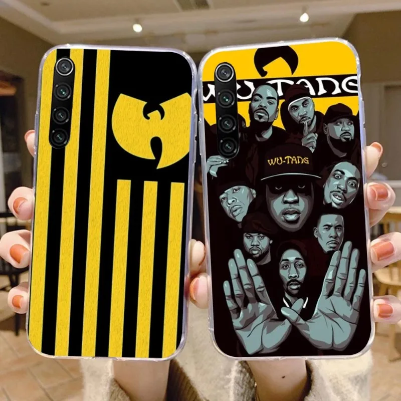 Чехол Rapper W-wWu TangG-g для телефона Xiaomi 13 12 11T 10 9 Redmi Note 11 10 10S Pro Redmi 9 9A, прозрачный чехол для телефона