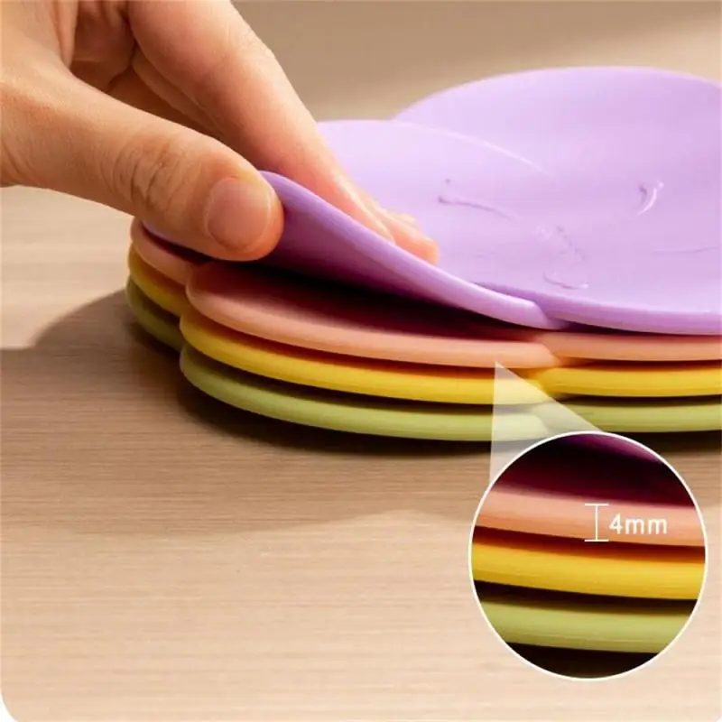 

Термоизоляционная подставка В креативном цветочном стиле, кухонные аксессуары, силиконовый коврик для обеденного стола, водонепроницаемы...