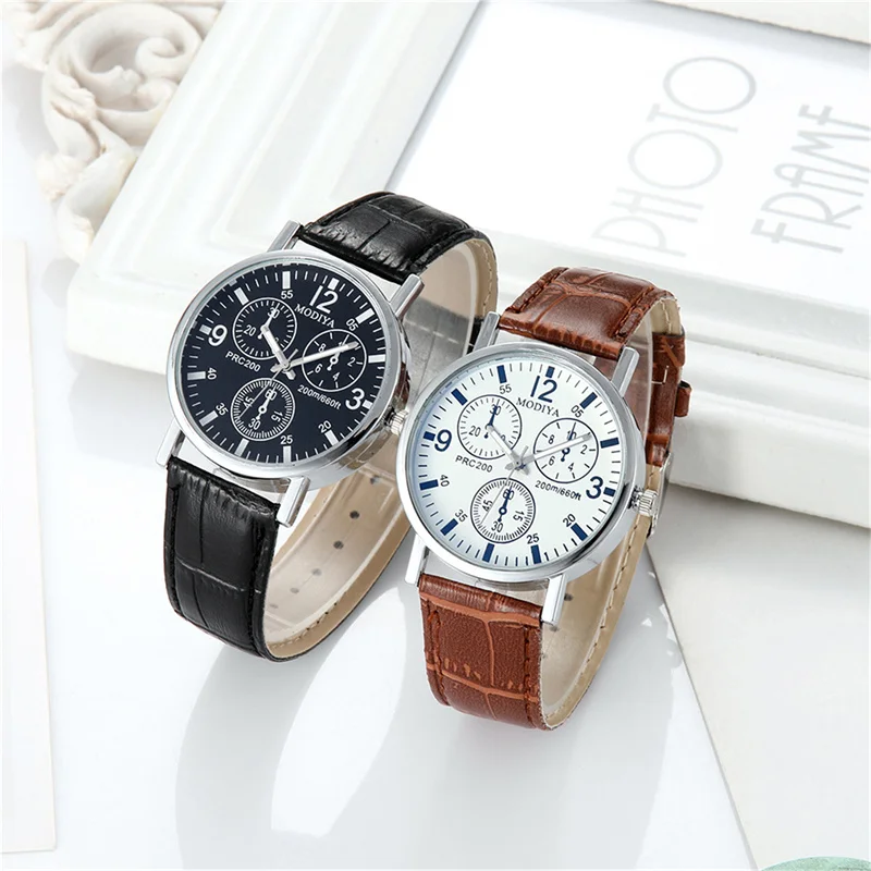

New Fashion Men Watches for Gift Women Leather Strap Quartz Watches Sprots Military Watches Ladies Wristwatch Bracelet Gift