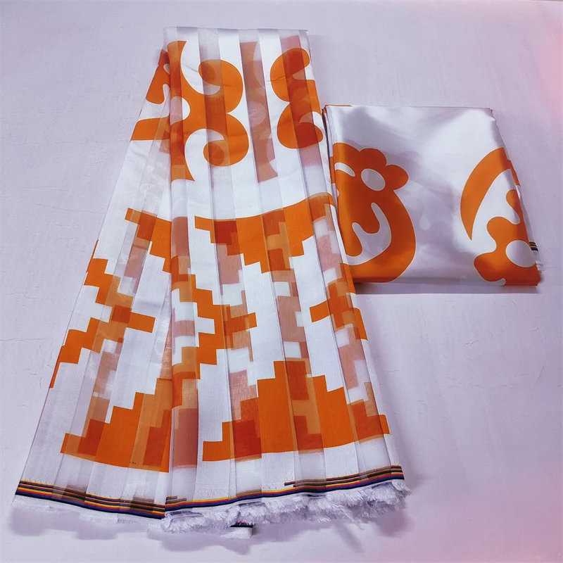 3 + ярдов/партия новейшая атласная ткань с Африканским восковым рисунком для