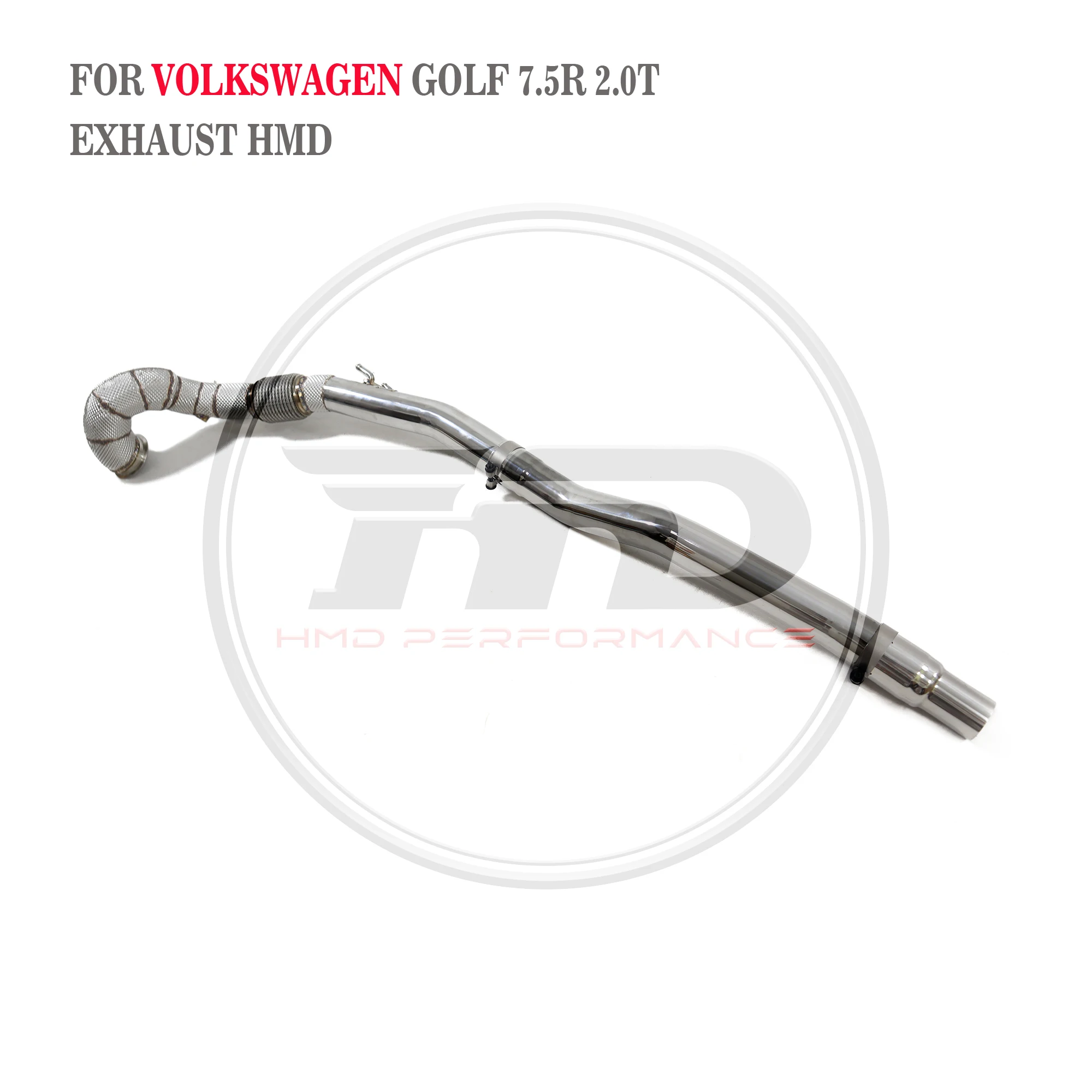 Автомобильные аксессуары HMD выпускная труба коллектор для Volkswagen VW Golf 7.5R 2 0 T с