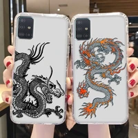 dragon phone case for samsung a13 case soft cover samsung a12 a03 a21s a22 a41 a42 a32 a51 a52 a31 a50 a71 a20s a72 funda
