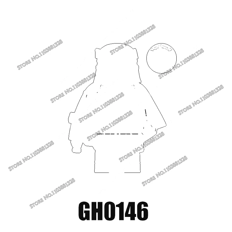 Фото G0119 Мини-фигурки из фильмов, строительные блоки, кирпичи, игрушки GH0143 GH0144 GH0145 GH0146 GH0147 GH0148 GH0149 GH0150, игрушки «сделай сам» №4