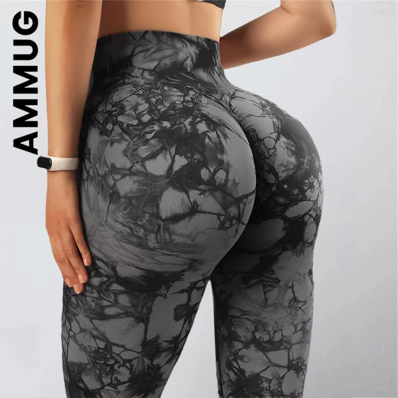 

Ammug Women Yoga Pants Seamless Leggings Women Butt Push Up Legging Workout Sports Pants Woman Tights Fitness Yoga Leggings
