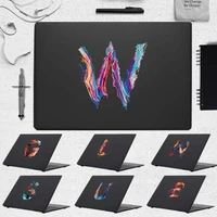 for huawei matebook d15d141314matebook x pro x 2020magicbook pro 16 11415 paint initial letter series hard laptop cases