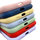 Противоударный чехол из жидкого силикона для Huawei P30 P40 Lite P20 Pro P Smart 2020 2019, защитный чехол для Mate 20 Lite 30 Pro, чехол