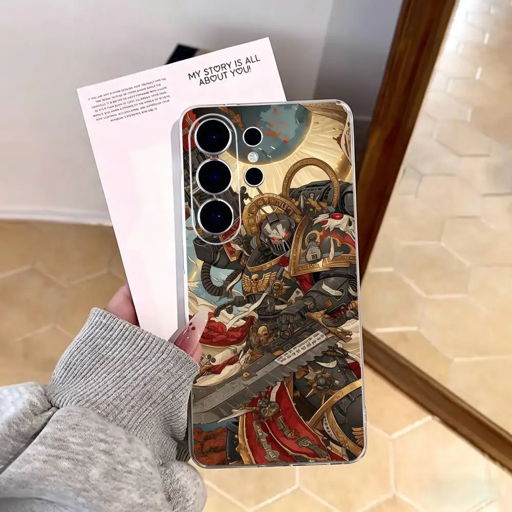 Фото Прозрачный чехол для телефона Warhammer 40k для мужчин, любящих игры, для Samsung S25, S24, S21, S22, S23, S30, Ultra, S20, Plus, FE, Note, 10, 9, 5G №4