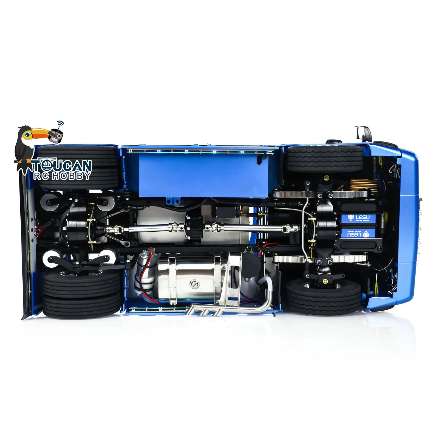 РАСПРОДАЖА 4X4 RTR LESU RC Трактор Грузовик 1/14 Радиоуправляемый автомобиль