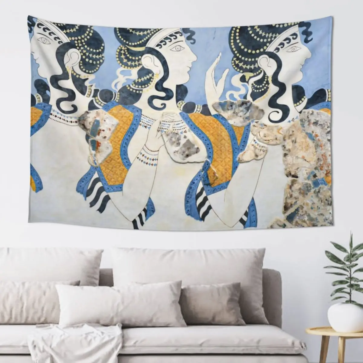 Гобелен Женщины в синем Minoan