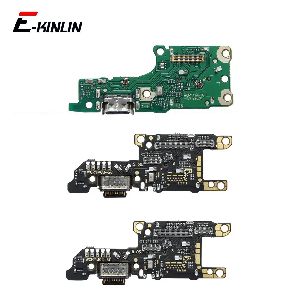 

Charger USB Dock Charging Dock Port Board With Mic Microphone Flex Cable For HuaWei Magic3 Magic4 Magic 3 4 Lite Pro Plus 5G