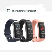 2022 t4 wearfit 2 0 smartwatch multifunction real time temperature fitness activity tracker remote control camera smart bracelet
