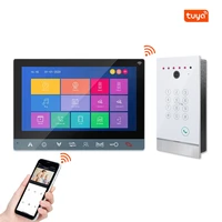 7inch wired wifi video door phone doorbell intercom entry systemsupport remote app intercomunlockingrecordingsnapshot