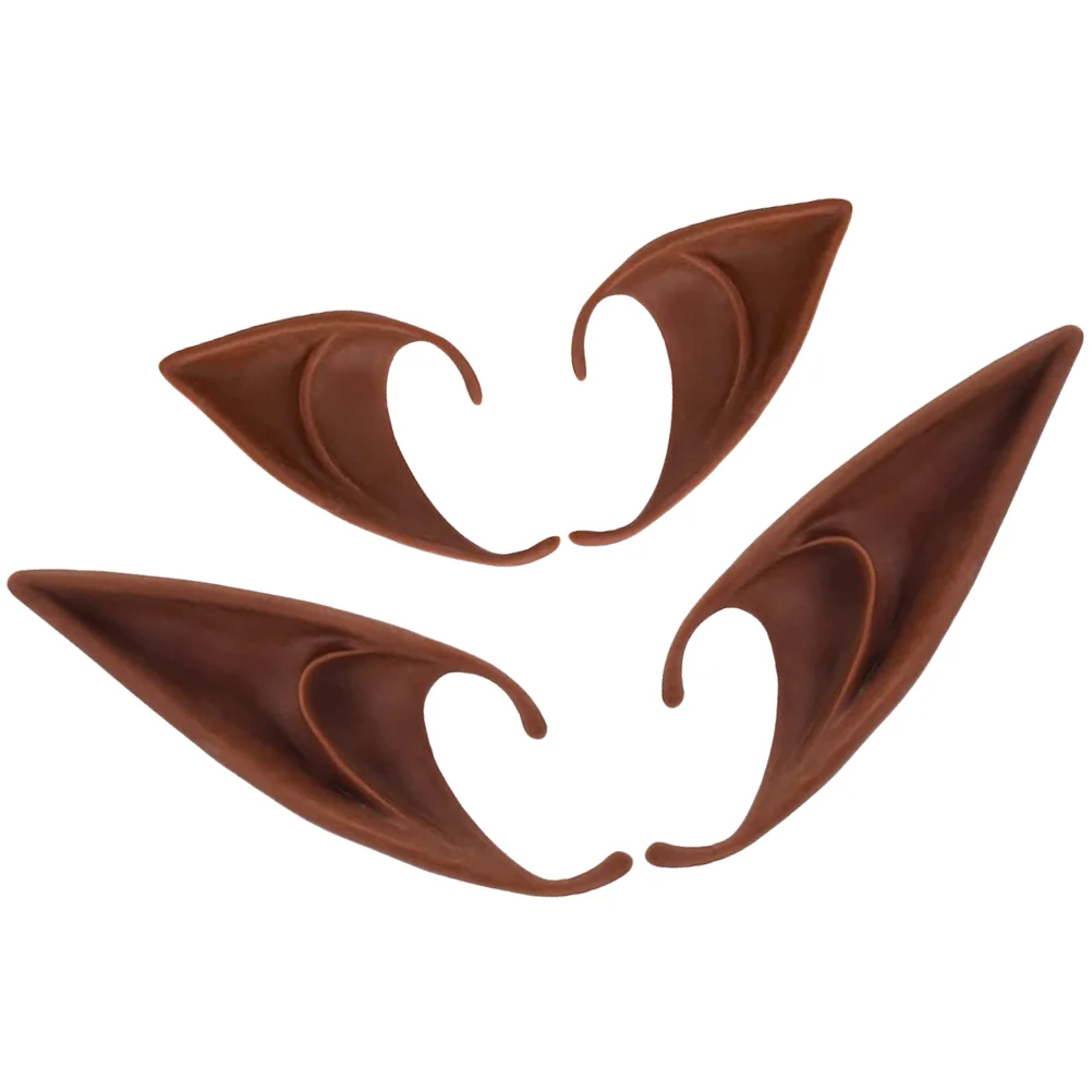 

2 пары рождественских эльфийских ушей Miss Fairy аксессуары эмульсия Хэллоуин фотореквизит