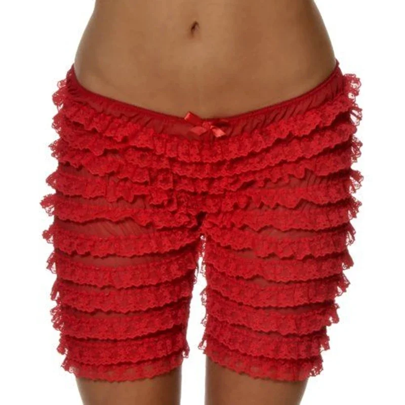 Женские многослойные кружевные прозрачные мягкие удобные шорты Combhasaki с