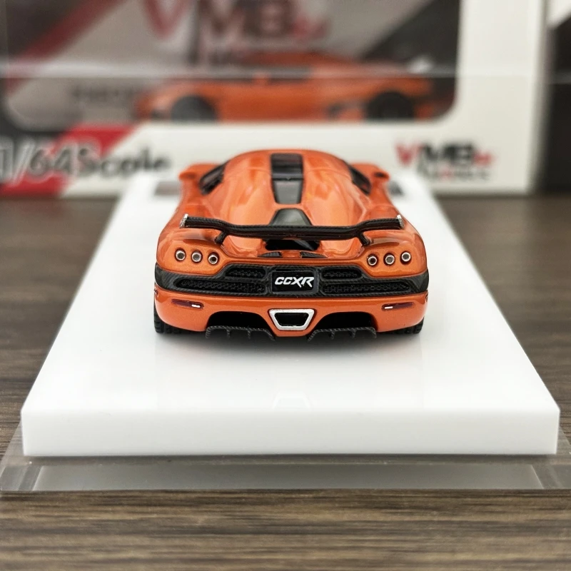 Новые акции VMB 1/64 CCXR оранжевого цвета модель автомобиля из смолы в 2024 году