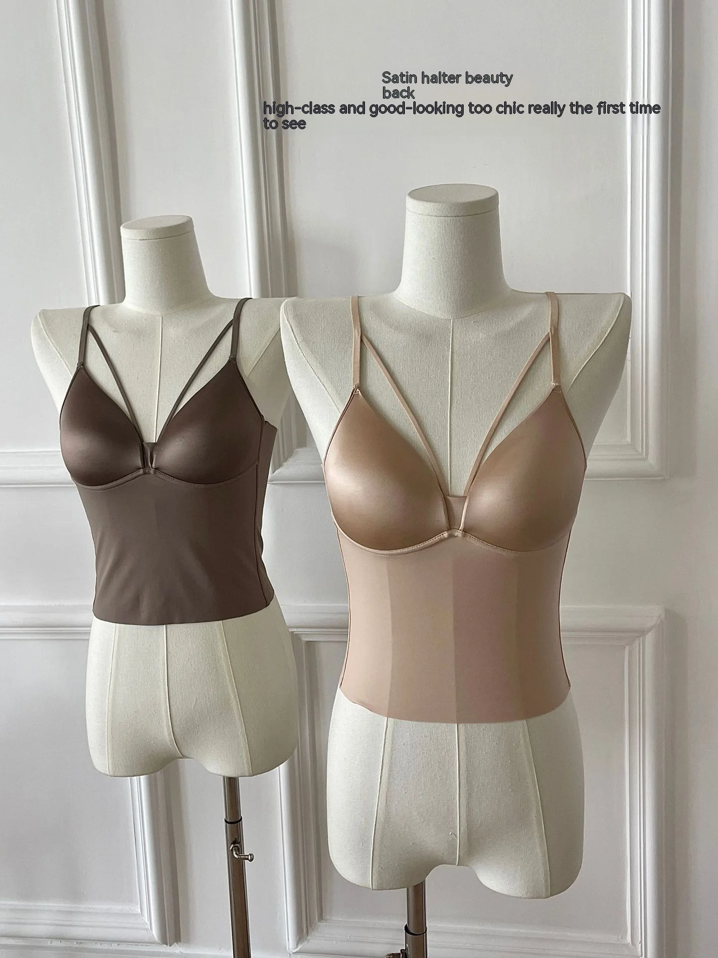 Высококачественное женское роскошное атласное привлекательное нижнее белье с