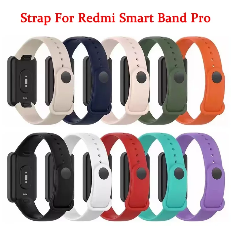 

Strap For Xiaomi Redmi Smart Band Pro Bracelet Replacement Watchband Soft Silicone Sport Band Wrist Strap For Redmi Band Pro