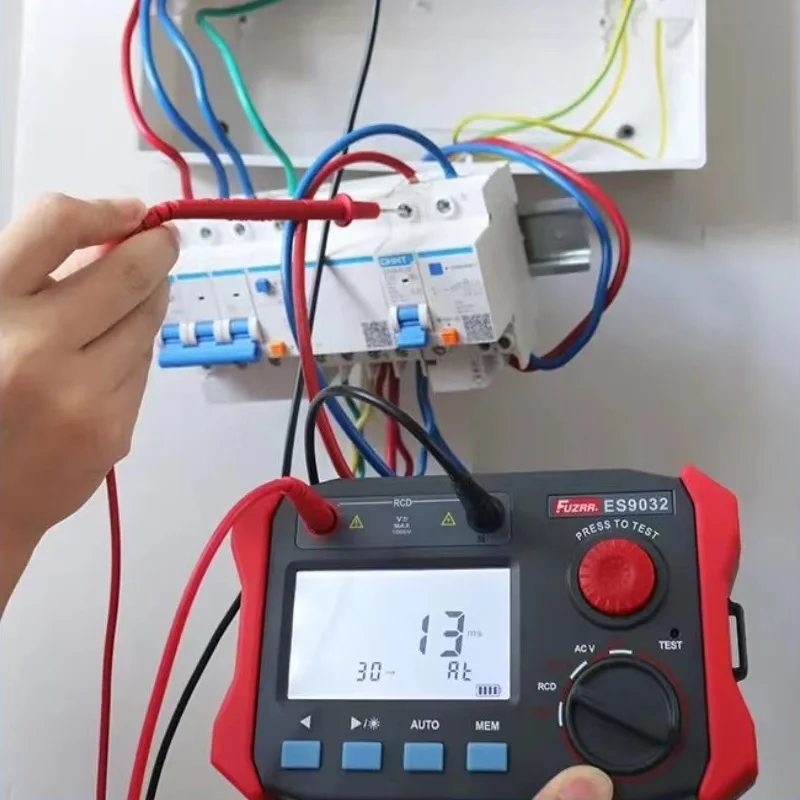 FUZRR ES9032 ES9030 Детектор остаточного тока переключатель утечки измеритель времени
