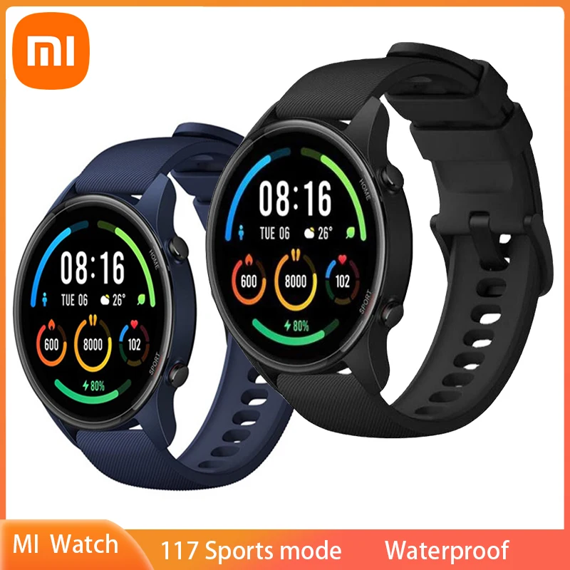 

Xiaomi Smart Watch Blood Oxygen GPS Sport Fitness Tracker Heart Rate Sleep Monitor Waterproof SmartWatch Long Battery Clock