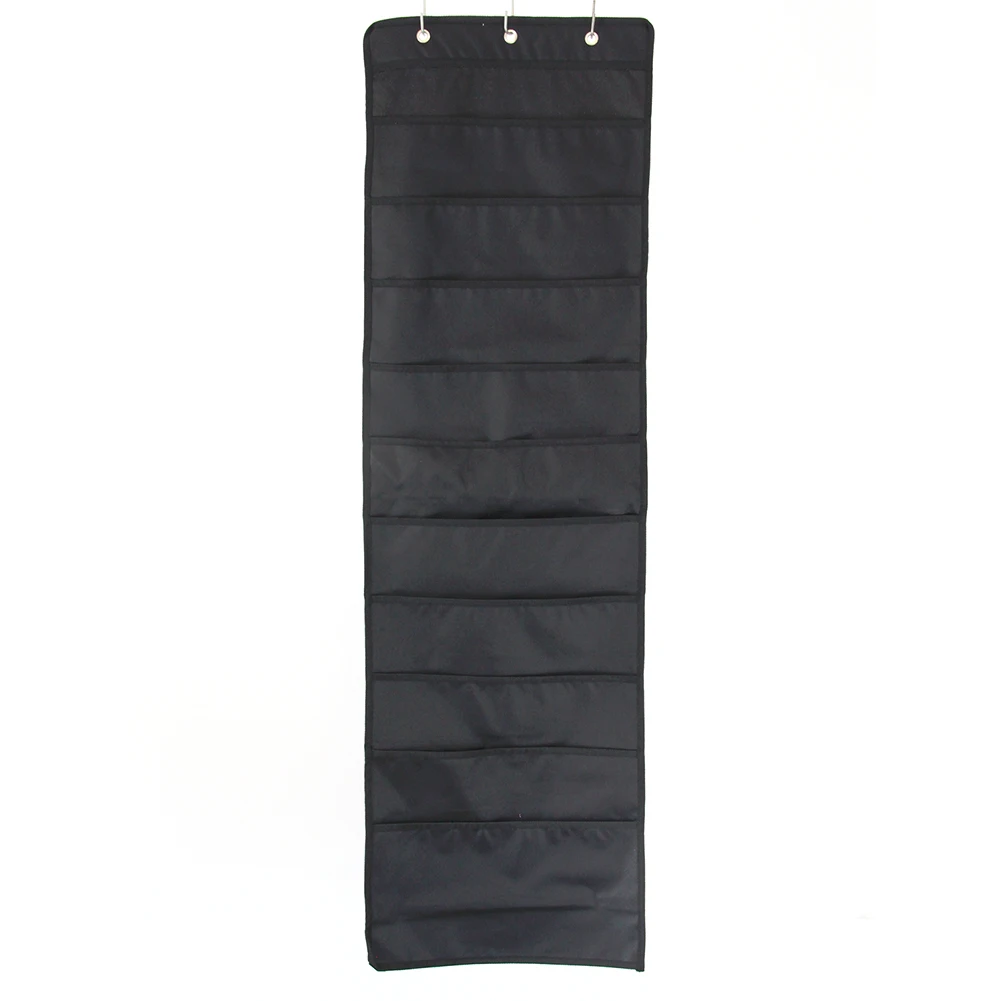 

Hanging Wall-mounted Oxford Cloth Book Storage Bag Organizer Magazine Behind The Door Large Size Folder 10 Pockets