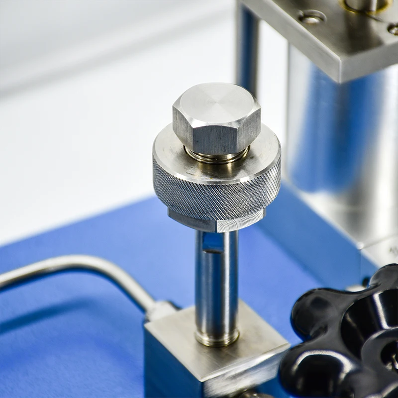 OEM 100 бар настольный источник давления газа 10 МПа ручная калибровка манометра