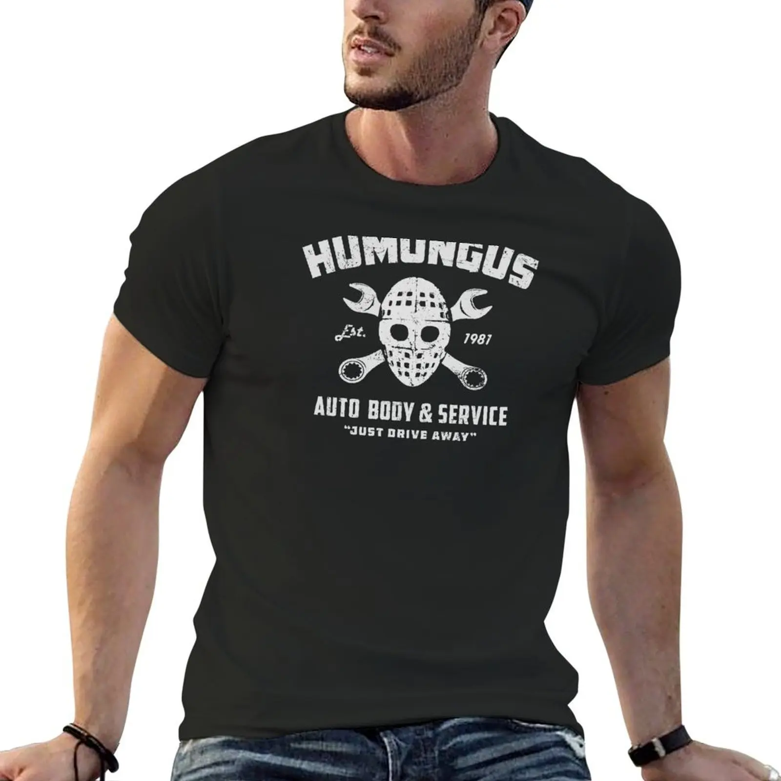 Мужская хлопковая футболка с принтом большие размеры