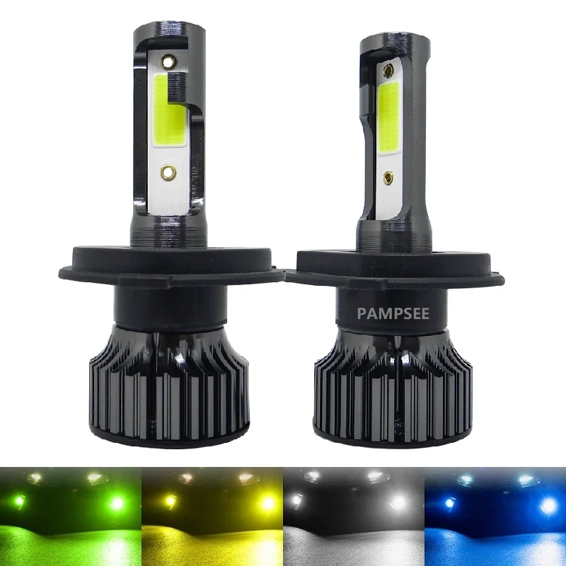 Mini Led Car Headlight Bulbs H7 H4 H1 H3 9005 HB3 9006 HB4 9012 Canbus H11 Led H8 H9 H16 H27/880/881 Car Headlamp 72W 16000LM