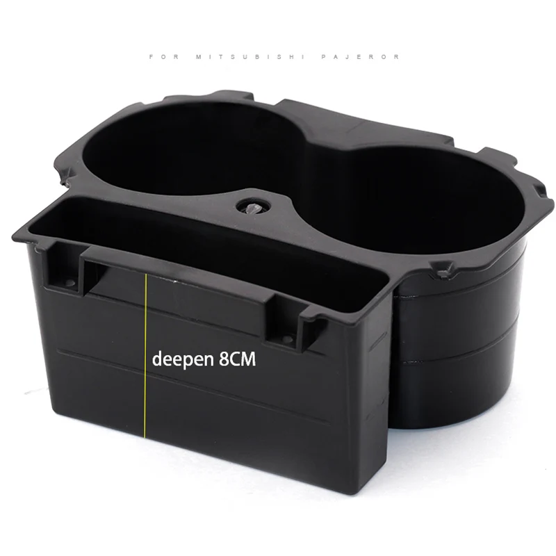 

Central Control Cup Holder For V97 V93 V87 Mitsubishi Pajero 4 Drinks Holders Deepened Shogun Montero Interior Accessories