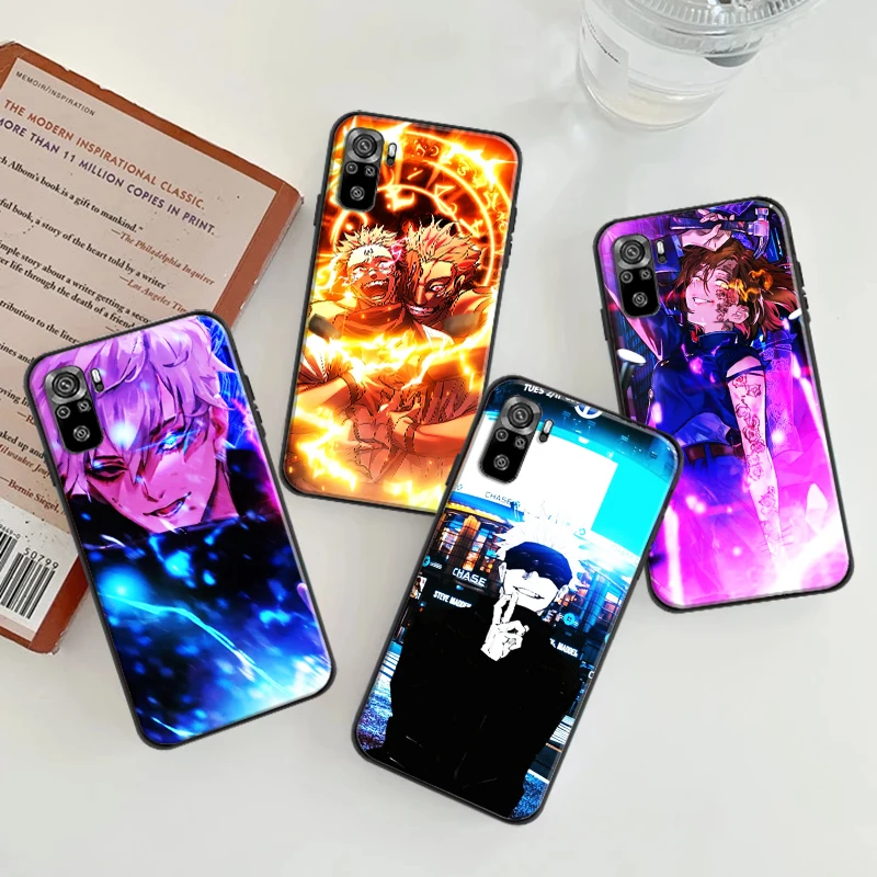 

Jujutsu Kaisen Anime Itadori Yuji Ryomen Sukuna Phone Case For Xiaomi Redmi 9 9i 9AT 9T 9A 9C 10X 4G 5G Note 10S 10T 5G Cover