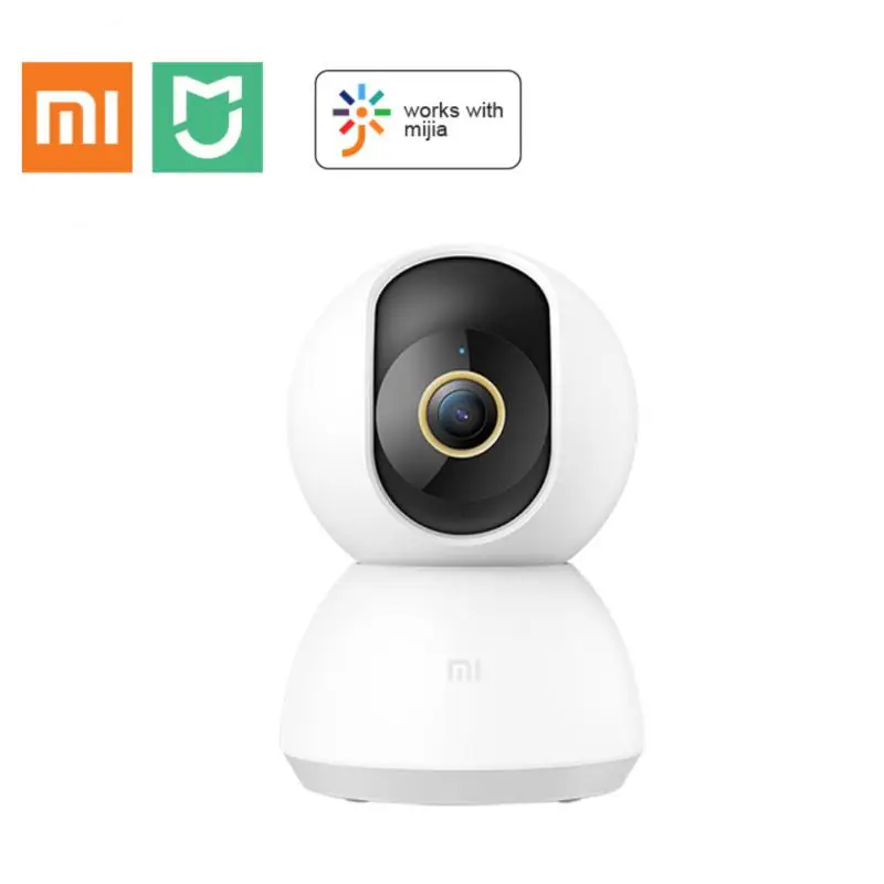 

Умная IP-камера Xiaomi Mijia, 2K, 1296P, HD, угол обзора 360 градусов, Wi-Fi