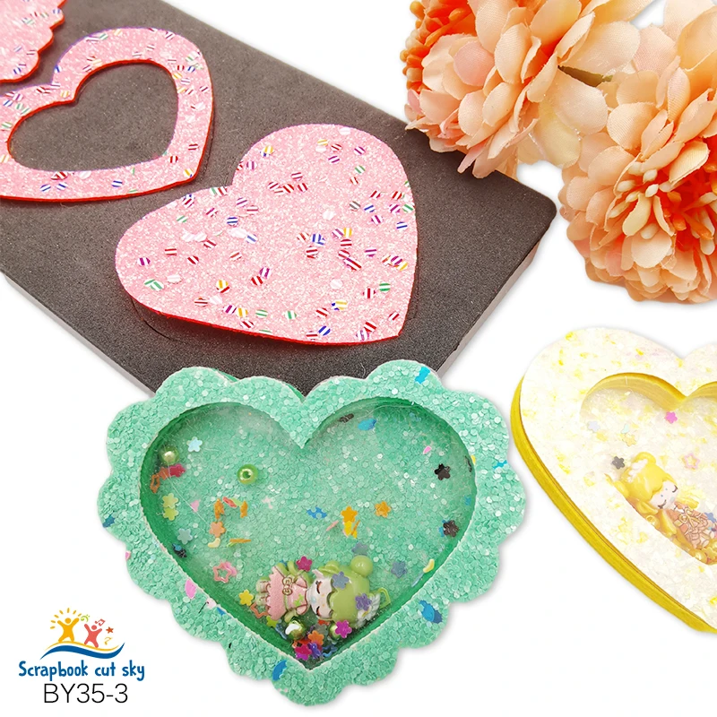 

Love Shakes DIY BY35-3 Muyu Wooden Mold Scrapbook Cutting Dies Suitable For Market General Machines