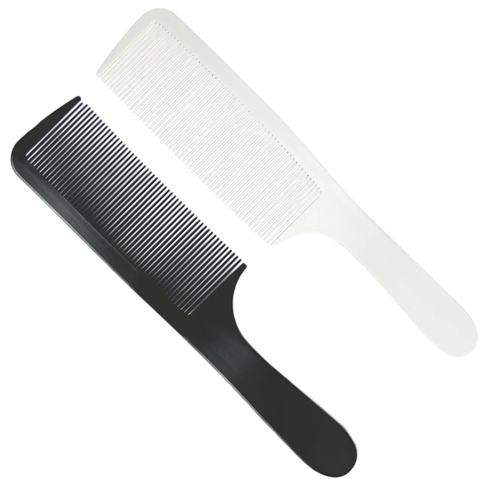 

2 Pcs Arc Comb Hair Cutting Combs Guide Comb Short Hair Sparse Comb Professional Styling Comb Hair Dyeing Tool Man