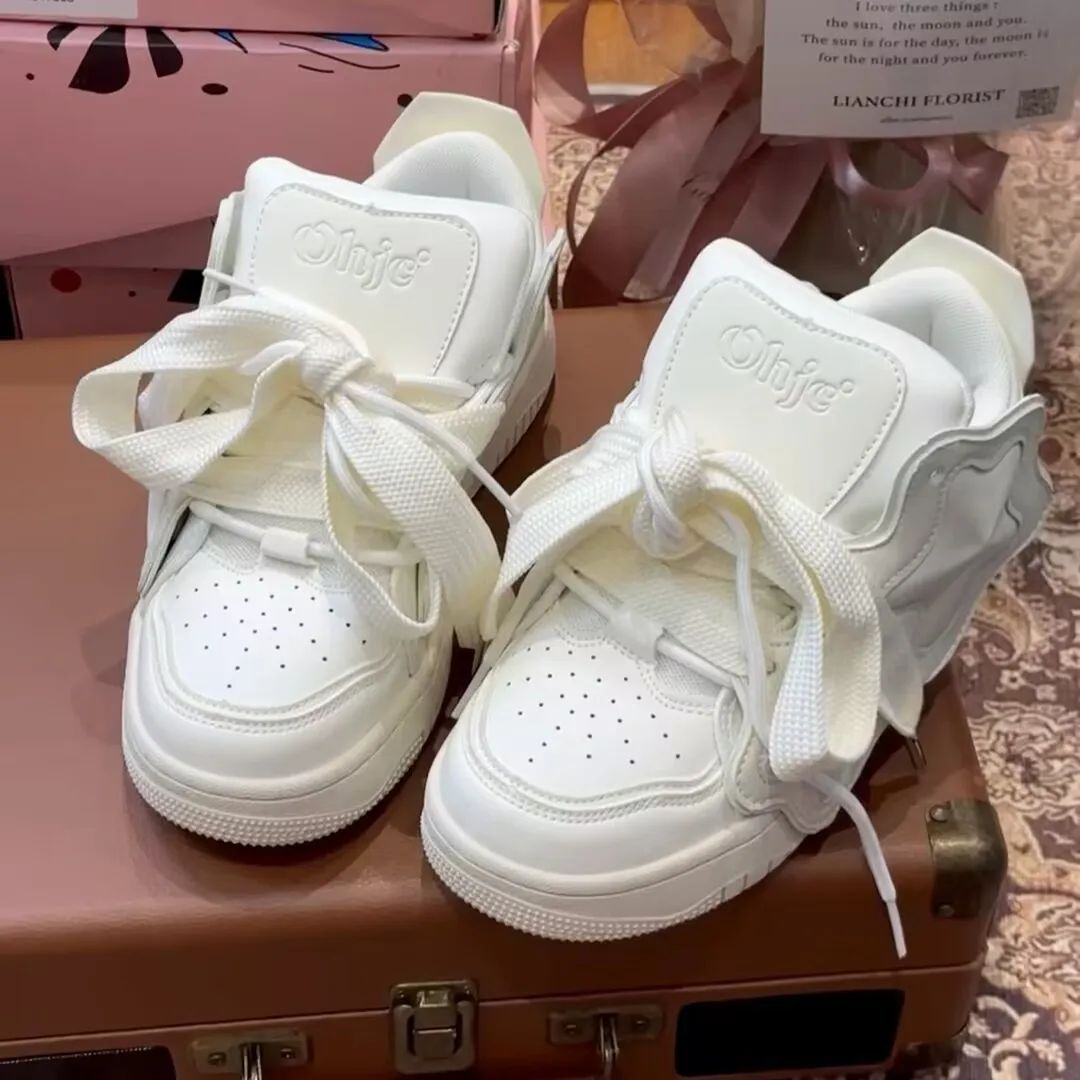 Кроссовки женские на платформе Повседневные Дышащие для бега Спортивная удобная