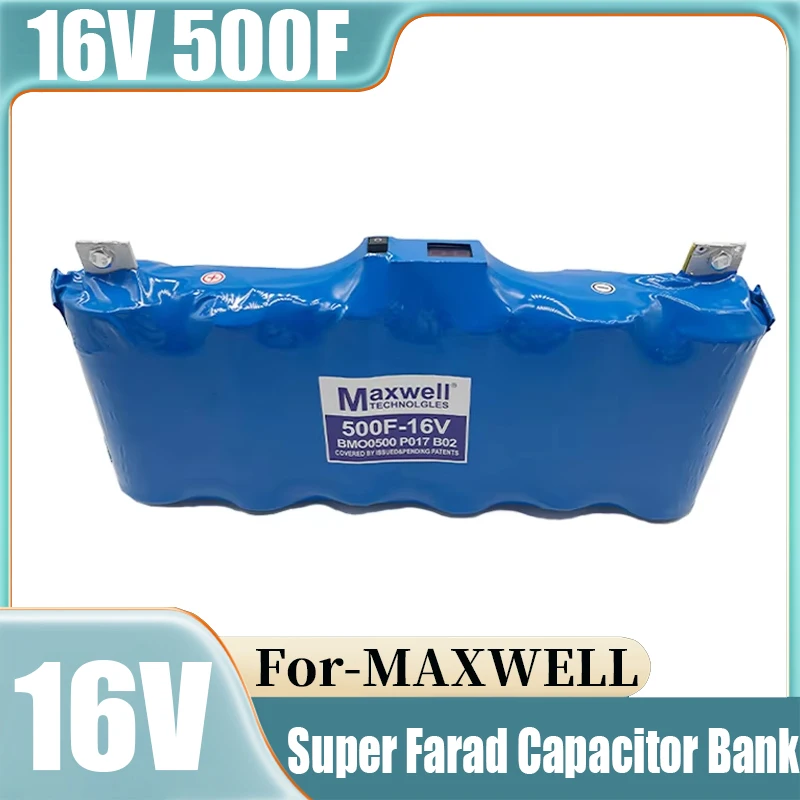 Аудио конденсатор Maxwell 16V 500F Auto Super Farrard Advanced Care 2 7V 3000F