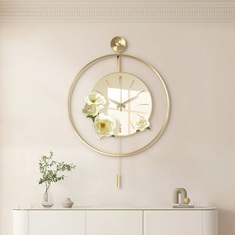 Минималистичные настенные часы в скандинавском стиле для гостиной маленькие