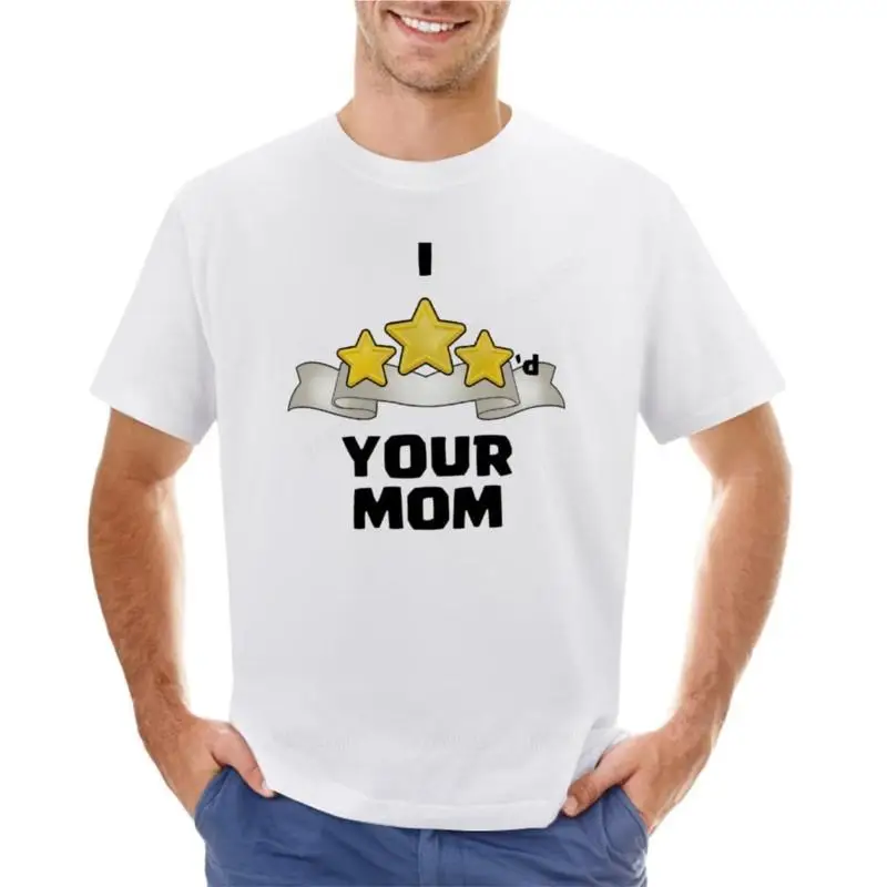 

I Three Starred Your Mom-Золотая Футболка, большие размеры, футболки, милые топы, стандартная футболка, Мужские Простые футболки