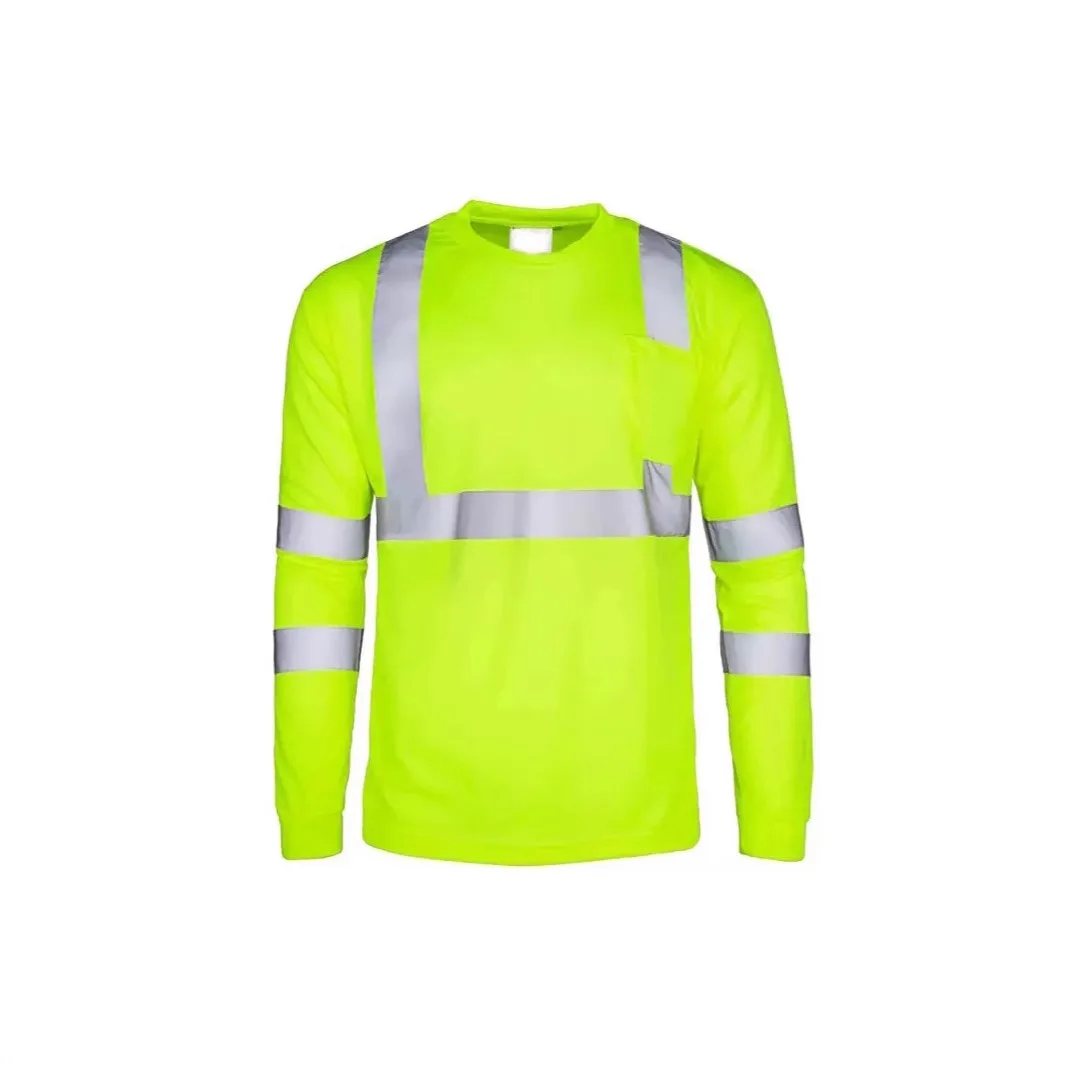 

Футболка оранжево-желтая светоотражающая полиэстер